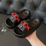 Детские летние тапочки для мальчиков, нескользящие слайдеры, мягкая подошва, семейный стиль