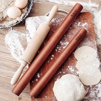 Home Rolling Stick Catch-up Wood Dumplings Solid Wood Dumplings Small Number Baking Tools Press Face Stick Flour Stick Roller