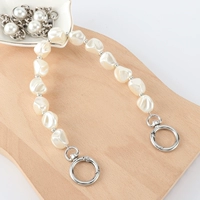 Из жемчуга, серебряный, портативный, 33см