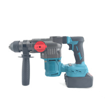 Brushless Rechargeable Electric Hammer Impact Drill Lithium Battery Multifunctional Cordless Hammer Drill Electric Pickaxe Power Tool