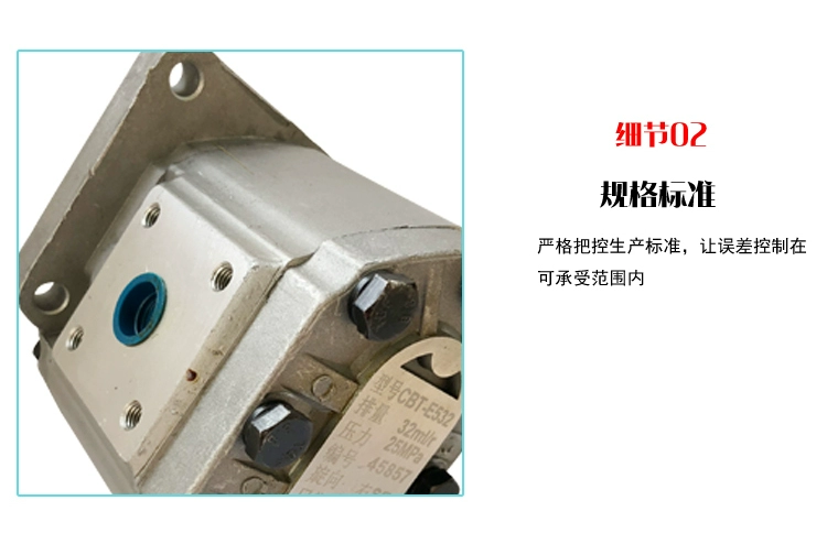Bơm bánh răng bơm thủy lực CBT-E532 CBT-E563 CBT-E525 CBT-E580 CBT-E550