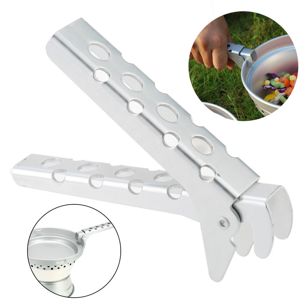 Outdoor Camping Pan Handler Pot Lifter Holder Gripper Suitab