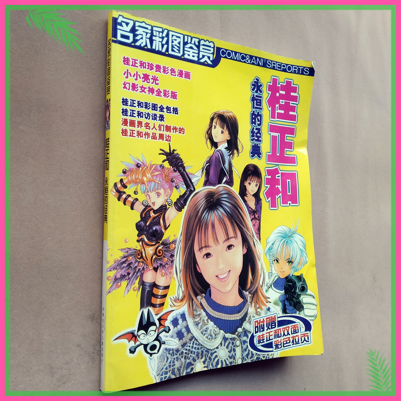 16k名家彩图鉴赏桂正和永恒的经典画集dna电影少女is动漫画集中文