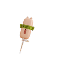 Little White Bear ear scoop baby ear scoop children baby earwax scoop silicone soft head LED light with light 391
