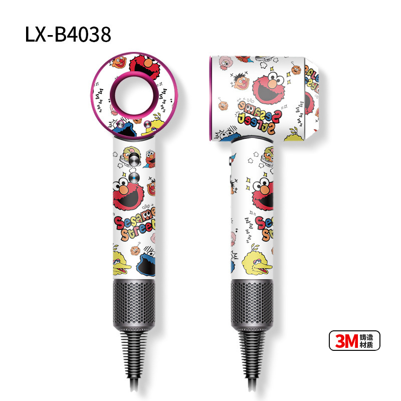 Suitable for Dyson Hair Dryer Stickers 8Th Generation, 12Th Generation, Dh04 Generation Protective Film, 03 Generation Hair Dryer Film, Dyson 2Nd Generation Professional Version Hair Dryer, No Cutting Required, Full Body Matte, 8 Anti-Scratch, Water-Resistant, Bump-Resistant, Solid Color 3m