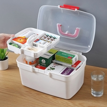 Home medicine box handbag box portable medical box multilayer medicine box