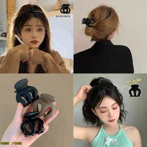 Meatballs Supply Chain Pumpkin Clip Frosted Grip Fashion Rear Brain Spoon Zgau Pony Tail Big Hair Accessories Crummy Hair Dressing