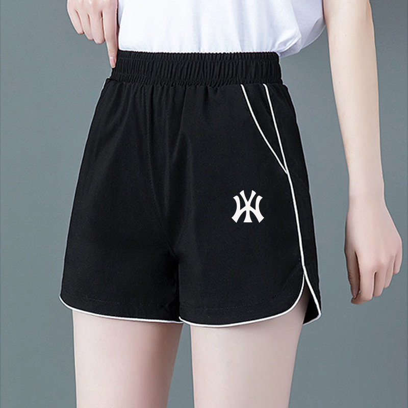 Women's Sports Shorts Summer 2026 New Casual Loose Running Fitness Outdoor Wide-Leg Quick-Dry Three-Quarter Shorts