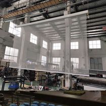 Custom Holographic Projection Yarn Curtain Large Stage Lifting Scroll Curtain Electric Curtain Electric Curtain Dance 3D Floating Yarn School With Advertising Yarn Curtain Glass Yarn Manfiber Display Exhibition Holographic Wedding Curtain