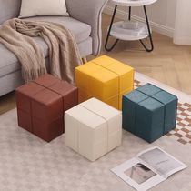 Small stool home door shoe-changing stool creative small bench living room sofa coffee table stool pier porch fashionable square stool