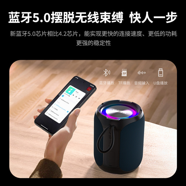 Voice of Berlin Bluetooth Audio A8PRO outdoor subwoofer 40W high volume waterproof subwoofer high quality speaker