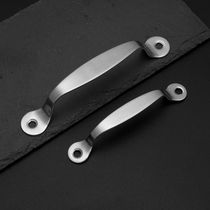 现代简约不锈钢拉手实心加厚衣柜橱柜手提把手门窗五金配件门把手