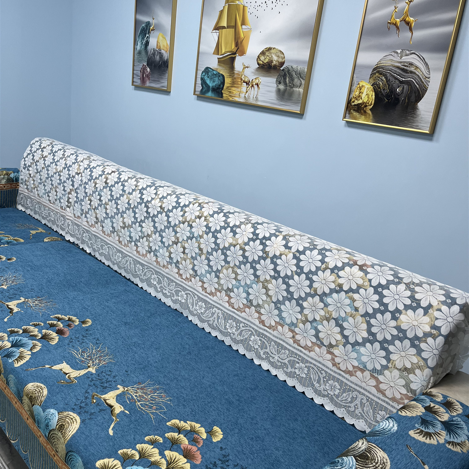 100 Lap Sofa Towel Lace Sofa Backrest Towels towels towels towels Sofa Cover Sofa Cover Towels All Season Universal-Taobao