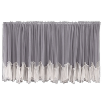 Weaver Bird TV dust cover 2023 new model does not turn on 55-inch LCD TV lace cover when turning on