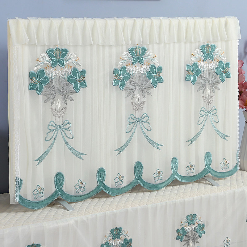 Weaselbird TV sets cover dust cover new 55-inch 65-inch style LCD TV cover Sub-cover Brief about modern