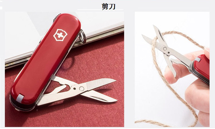 Victorinox Swiss Army Dao cầm tay gấp đa năng dao đa năng quân đội Nga