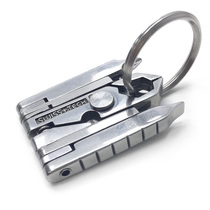 Swiss technology Multi-function combination tool pliers Folding screwdriver Mini portable keychain Pepsi buckle equipment