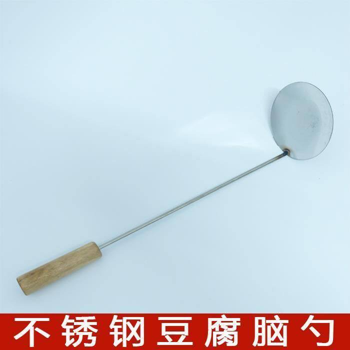 Tofu Brain Spoon Spoon Stainless Steel Tofu Spoon Spoon with a long handle shovel with tofu spoon