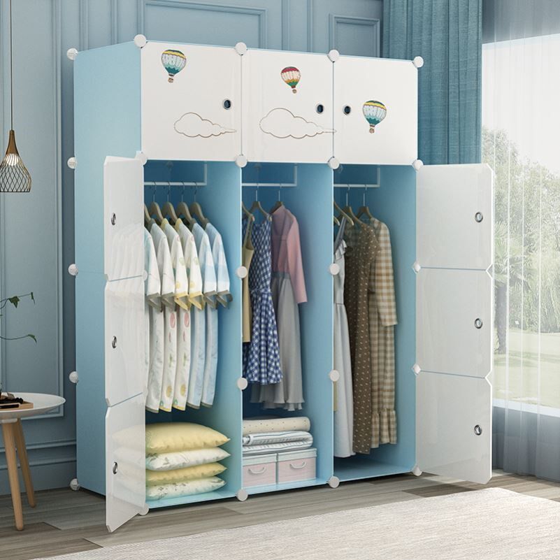 Children's wardrobe Home Bedroom Boys Easy and sturdy and thickly thickened 2021 New web Red brief