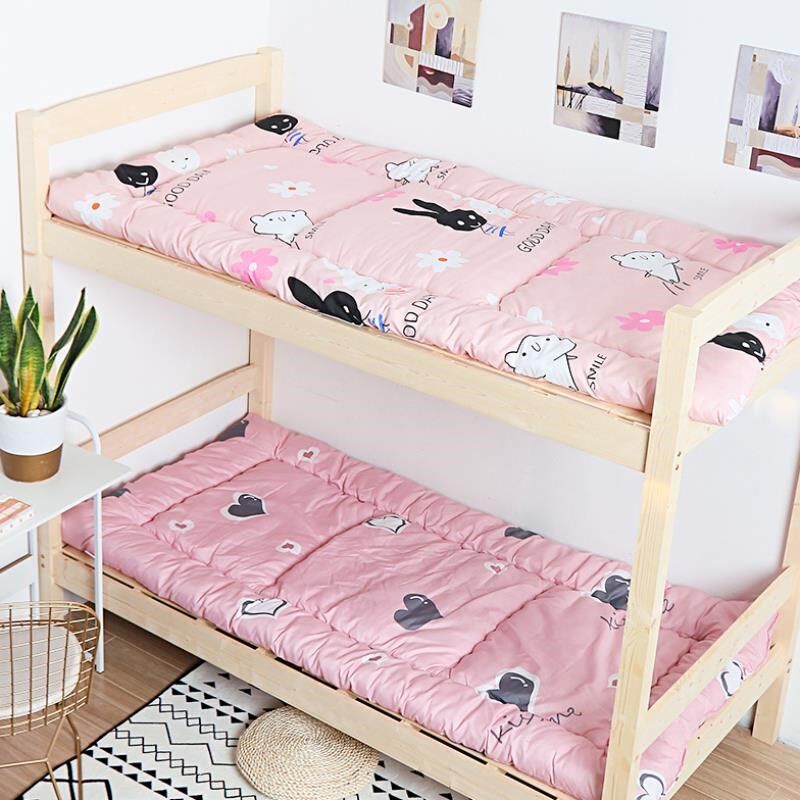 Bunk bed bedding thin 90x190 rental room one meter two mattresses 1 m 5 quilted bed bottom one meter 90cm mattresses