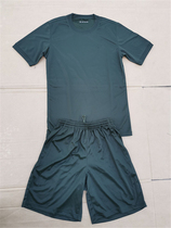 New summer physical training suit short sleeve set quick-drying breathable outdoor sports running leisure T-shirt