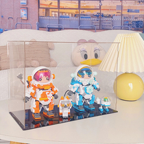 JAKI astronaut swing piece Lego adult high difficulty girls astronaut assembling model to send bestie birthday present