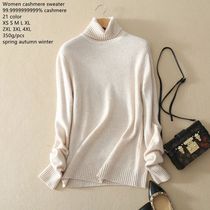 Naizaiga 100 cashmere turn-down collar solid women thicken