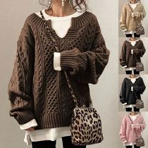 European and American popular new sweater knitting fried