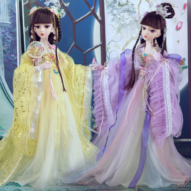 Big Chinese doll, set, toy