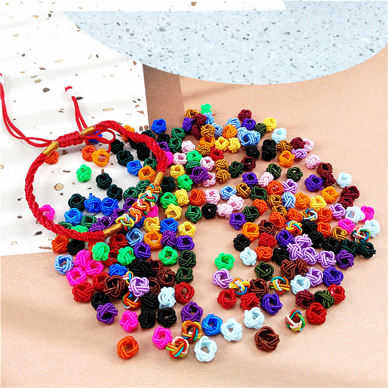 Nylon thread pineapple mesh buckle accessories handmade DIY accessories handmade thread rope thread rope material mesh hat jewelry accessories