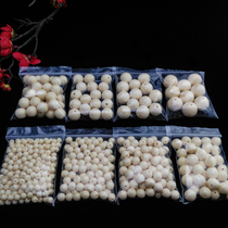 Resin synthetic imitation ivory white round beads diy handmade material round beads loose beads separated beads bracelet with beads beeswax bracelet