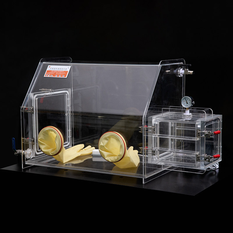 Acrylic vacuum box transparent vacuum defoaming bucket experiment pmma drying box plexiglass glove box