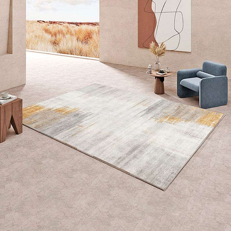 Carpet Living Room Home Light Luxury Coffee Table Blanket Gold Gray Bedroom Bed Front Blanket Modern Simple Dirt-resistant Floor Mat