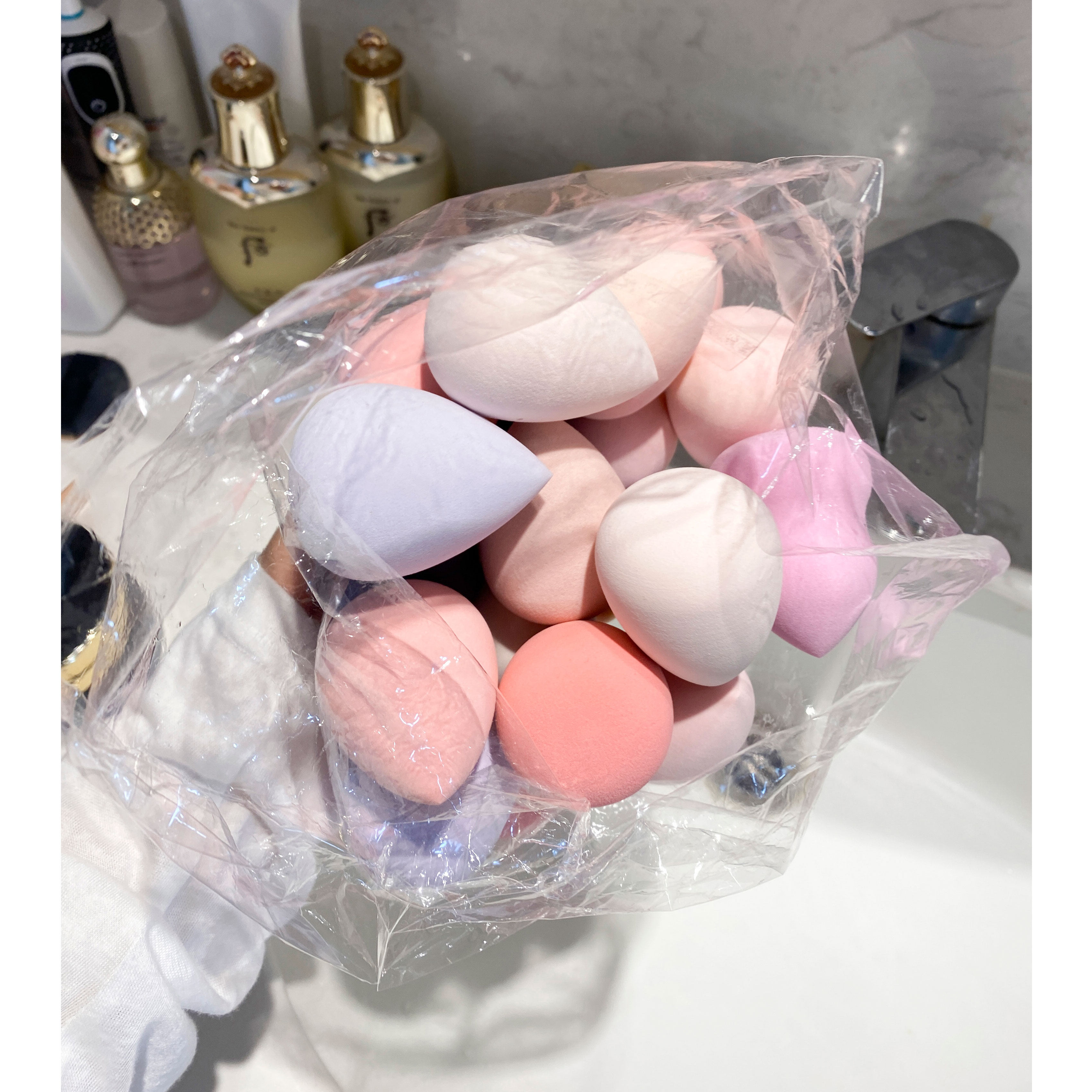 Throw throw home 29 yuan 20 soft and delicate big bags of makeup eggs (not B products)