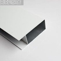 Ceramic tile cabinet column strip edge cabinet aluminum column slot stove tile cabinet edge strip square tube