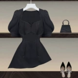 Комплект, пиджак классического кроя, костюм, шорты, популярно в интернете, по фигуре