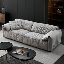 Tech Cloth Sofa Down Modern Minimalist Cloth Art Nordic Large Small Family Style Minimalist Living-room Combined Sofa