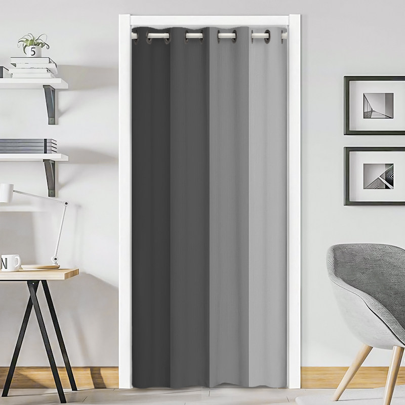 Door curtain partition window Bedroom free of punch cloth curtain Home Kitchen Oil Smoke Shelter Curtain Makeup Room Toilet Full Shade