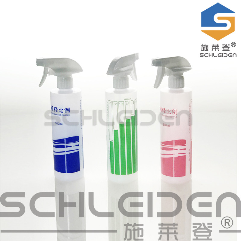 喷瓶 酒精喷壶 喷雾瓶500ml洗洁精稀释比例瓶空瓶分装配比瓶酒精 小喷壶