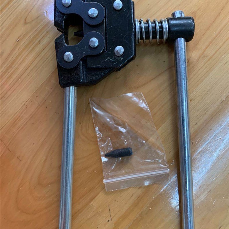 Instrumental Industrial Chain Demolition Tool Knockout Tool chain-beating machine 2 points 3 points 4 points 5 points 6 Sub-motorcycle chain disassembly chain-Taobao