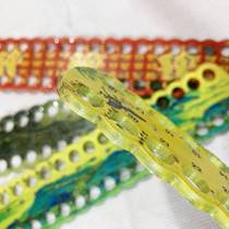 Cross-stitch plastic thread board with digital embroidery large hole winding board thread splitter embroidery thread storage thread management board