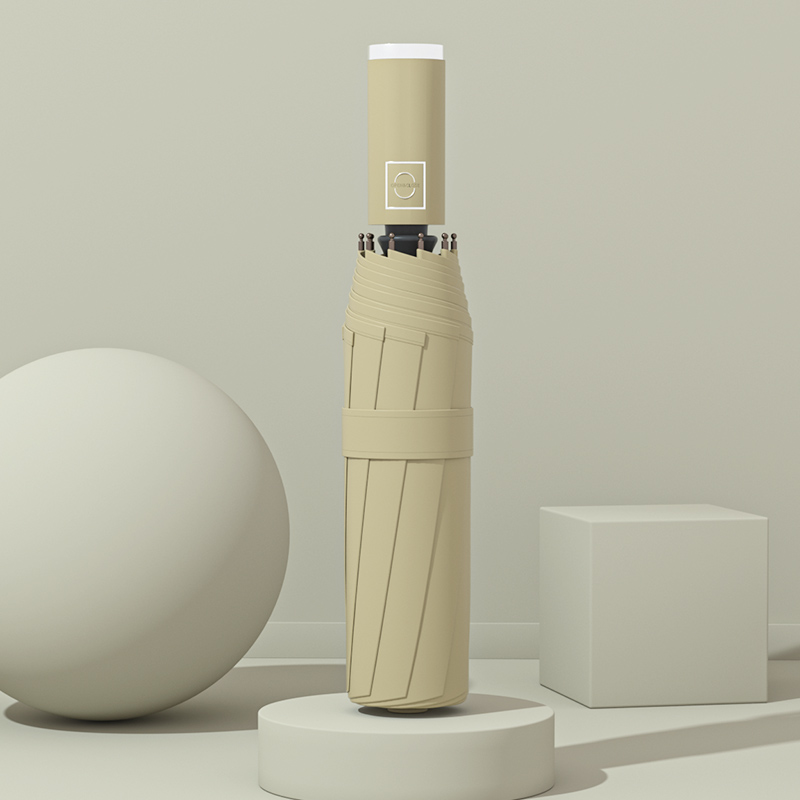 Umbrella female automatic rain and shine dual-use strong windproof sunscreen folding large anti-UV sunshade umbrella male