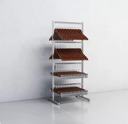 Clothing Store Storage and Organization Tool: Hanger Rack, Pants Clip, Universal Hanger for Men'S, Women'S, and Children's Clothing