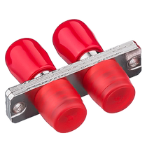 Kaidaguang FC-ST metal duplex fiber optic adapter flange adapter adapter dual-core fiber optic coupler fiber optic connector