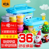 Сверхлегкая детская космическая глина без запаха, 24 цветов, 12 цветов