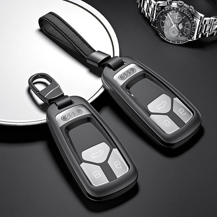 2021 new Audi A4L key cover Q3A3Q7A6L high-end car RS4Q2L car key shell buckle Q5L bag