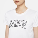 Nike Office Outlets Dri-Fit Women's Short Sleaders Bloing Top Top быстро высушивающий Nike Hook Sports DQ6372