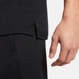 Мужской быстросохнущий беговой топ NIKE Official OUTLETS DRI-FIT MILER, летний вязаный топ с разрезами CU5993