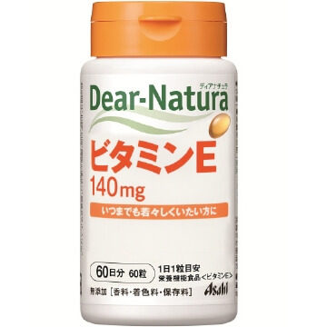 Asahi朝日 Natura维生素E的60粒