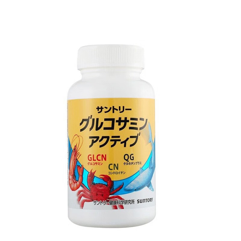 日本三得利活性成分氨糖软骨素片补充氨基葡萄糖硫酸软骨素缓和关节疼痛